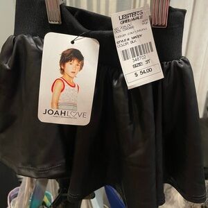 Joah Love faux leather skirt NWT